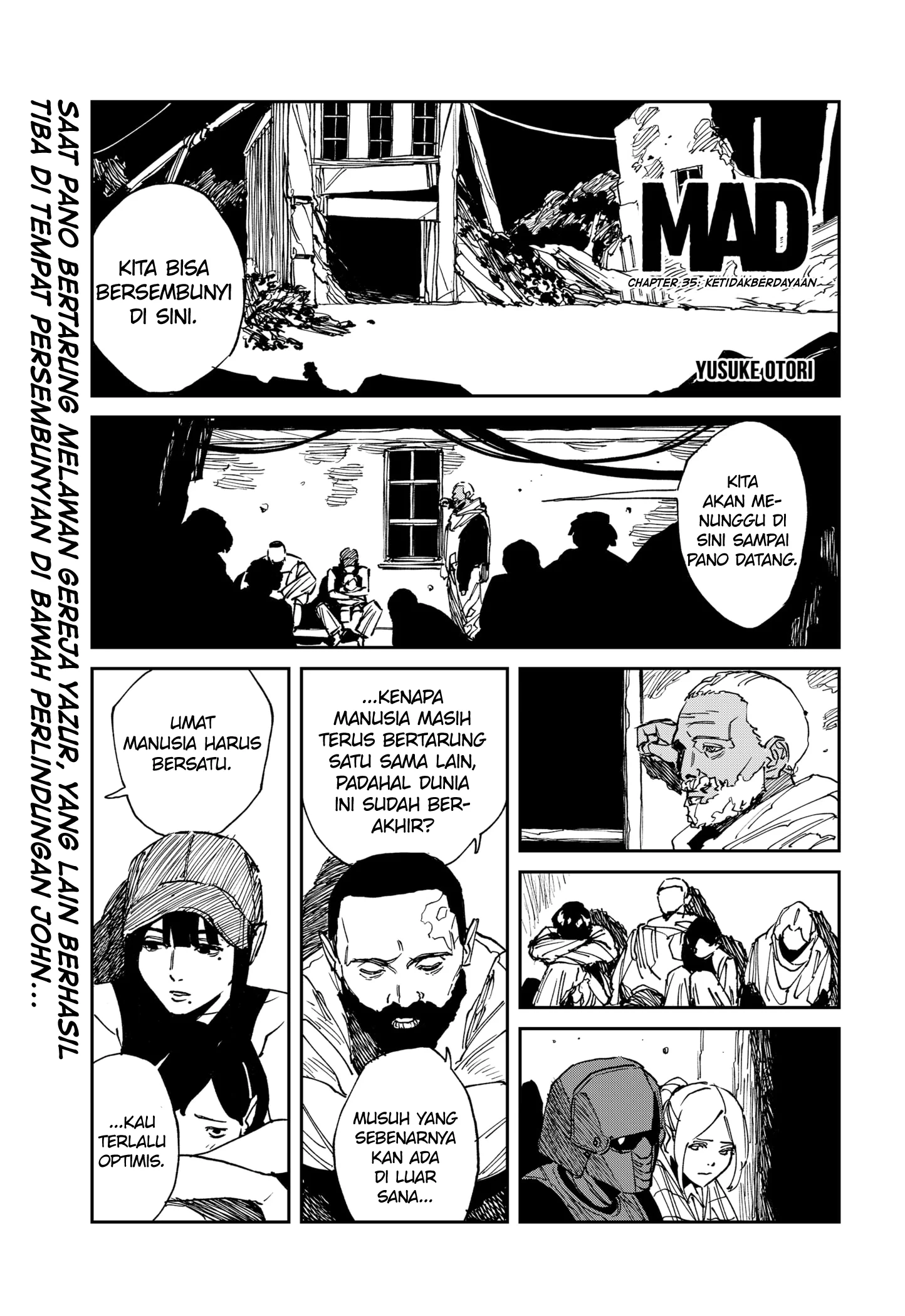 MAD (OOTORI Yuusuke) chapter 35 halaman 2