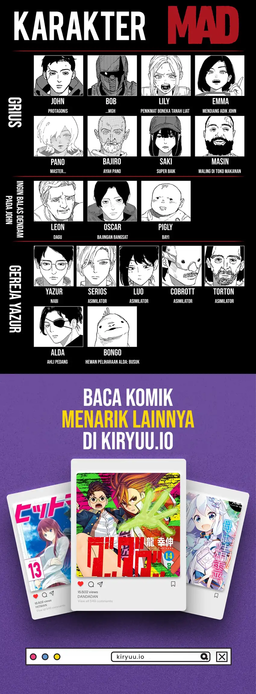 MAD (OOTORI Yuusuke) chapter 45 halaman 34