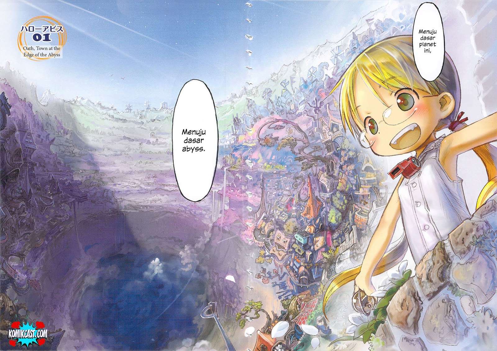Made in Abyss chapter 1 halaman 6