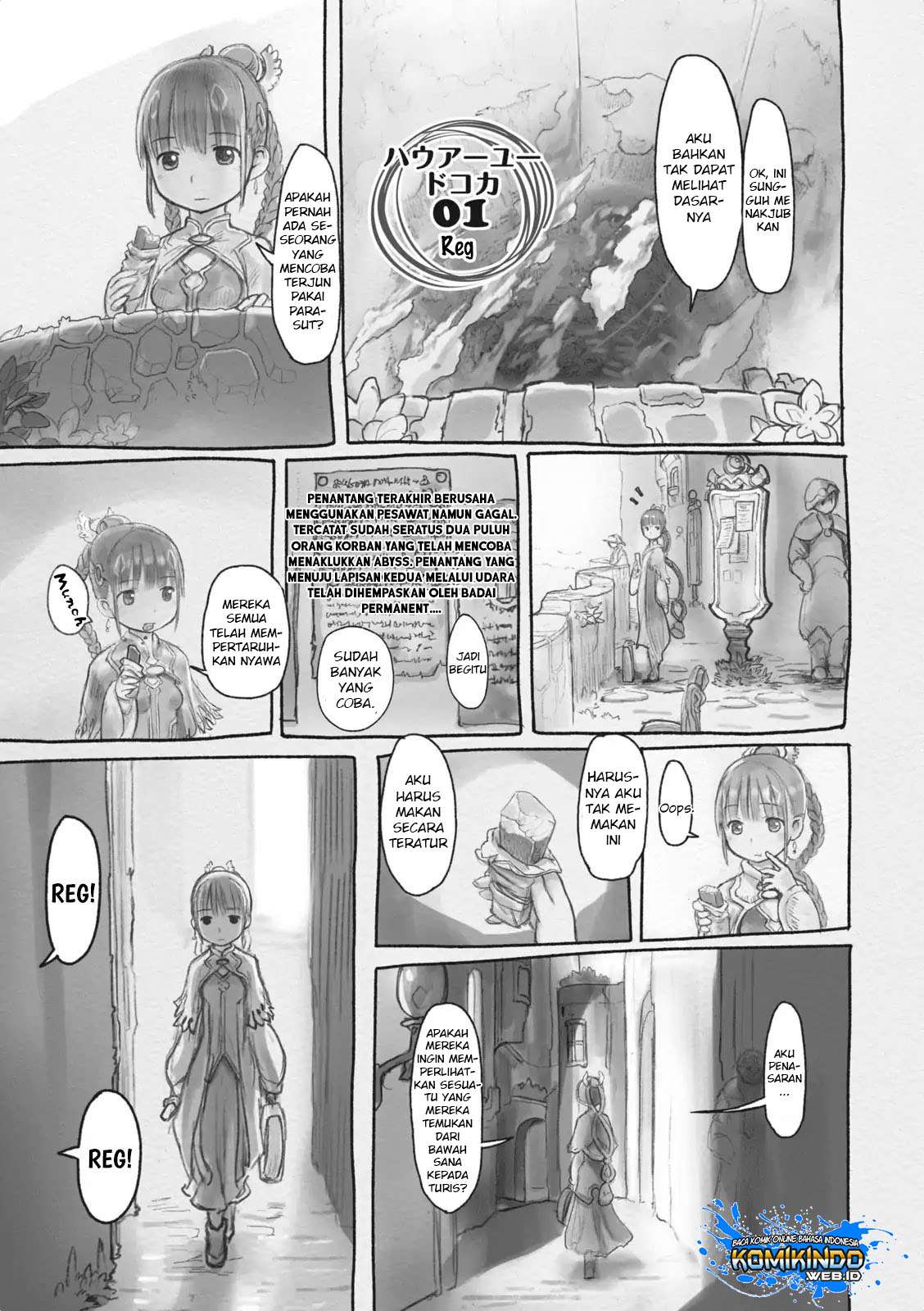 Made in Abyss Bab 38.5 halaman 6