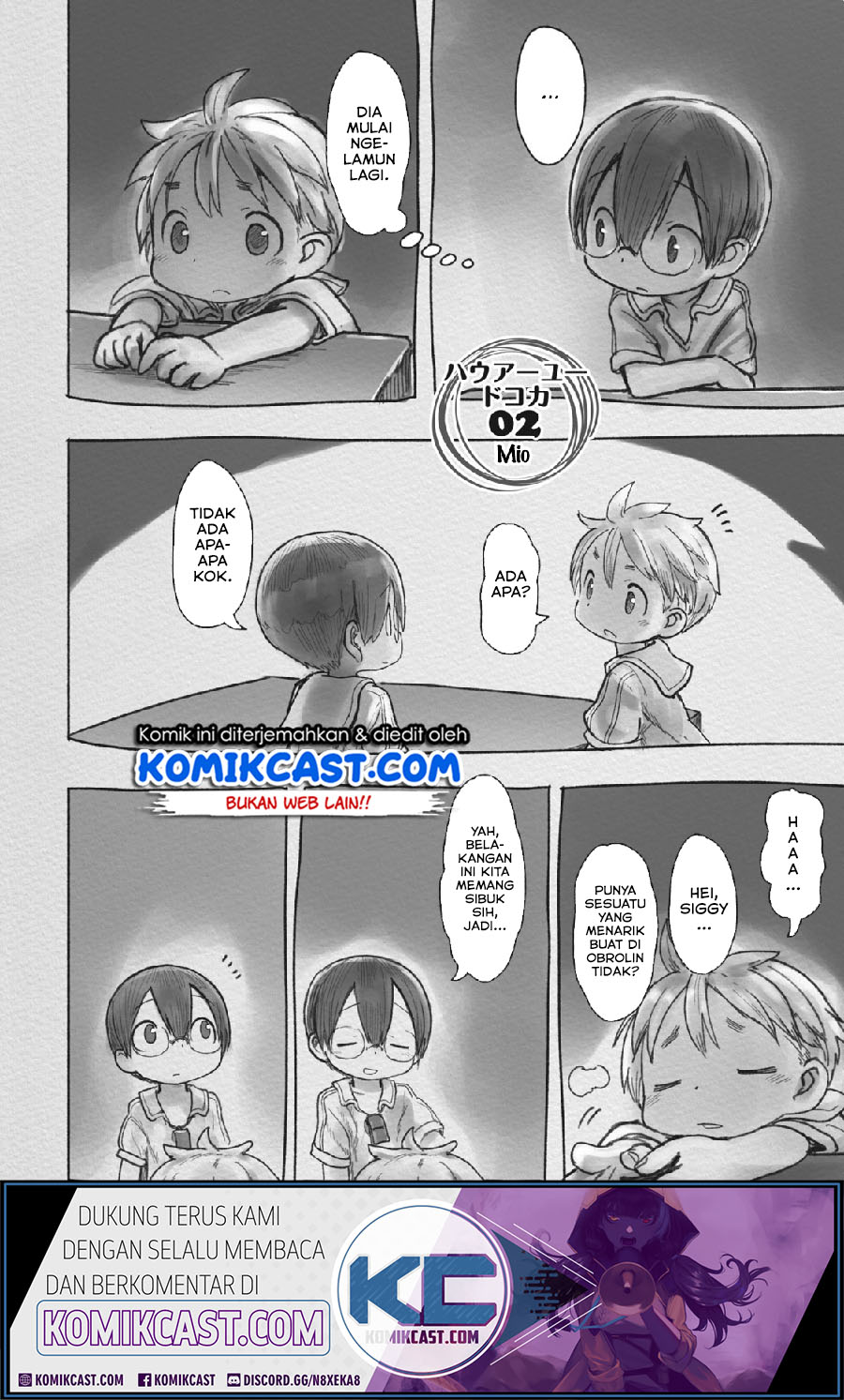Made in Abyss chapter 42.1 halaman 2