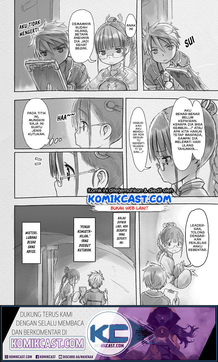 Made in Abyss chapter 42.1 halaman 13