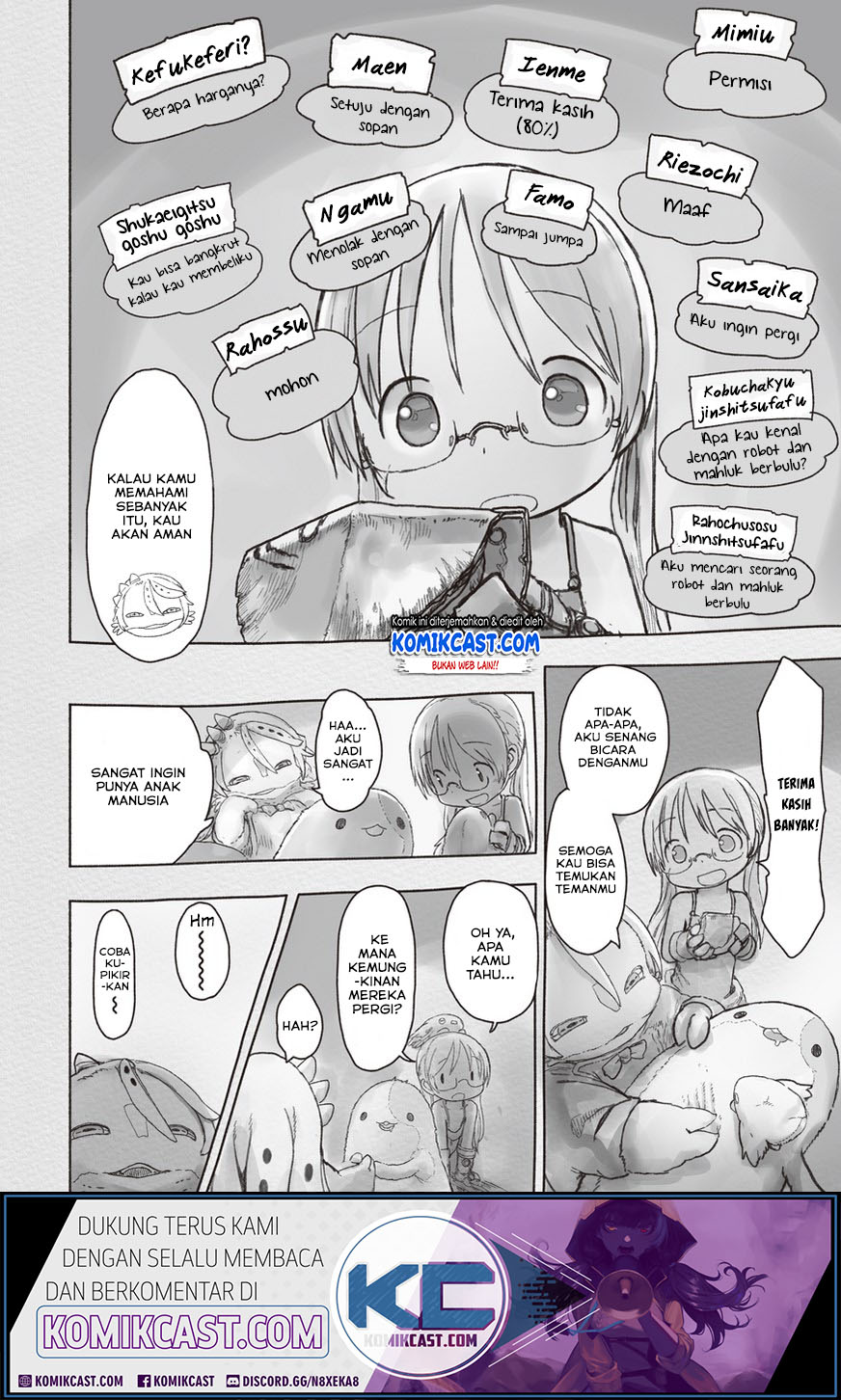 Made in Abyss Bab 44 halaman 21