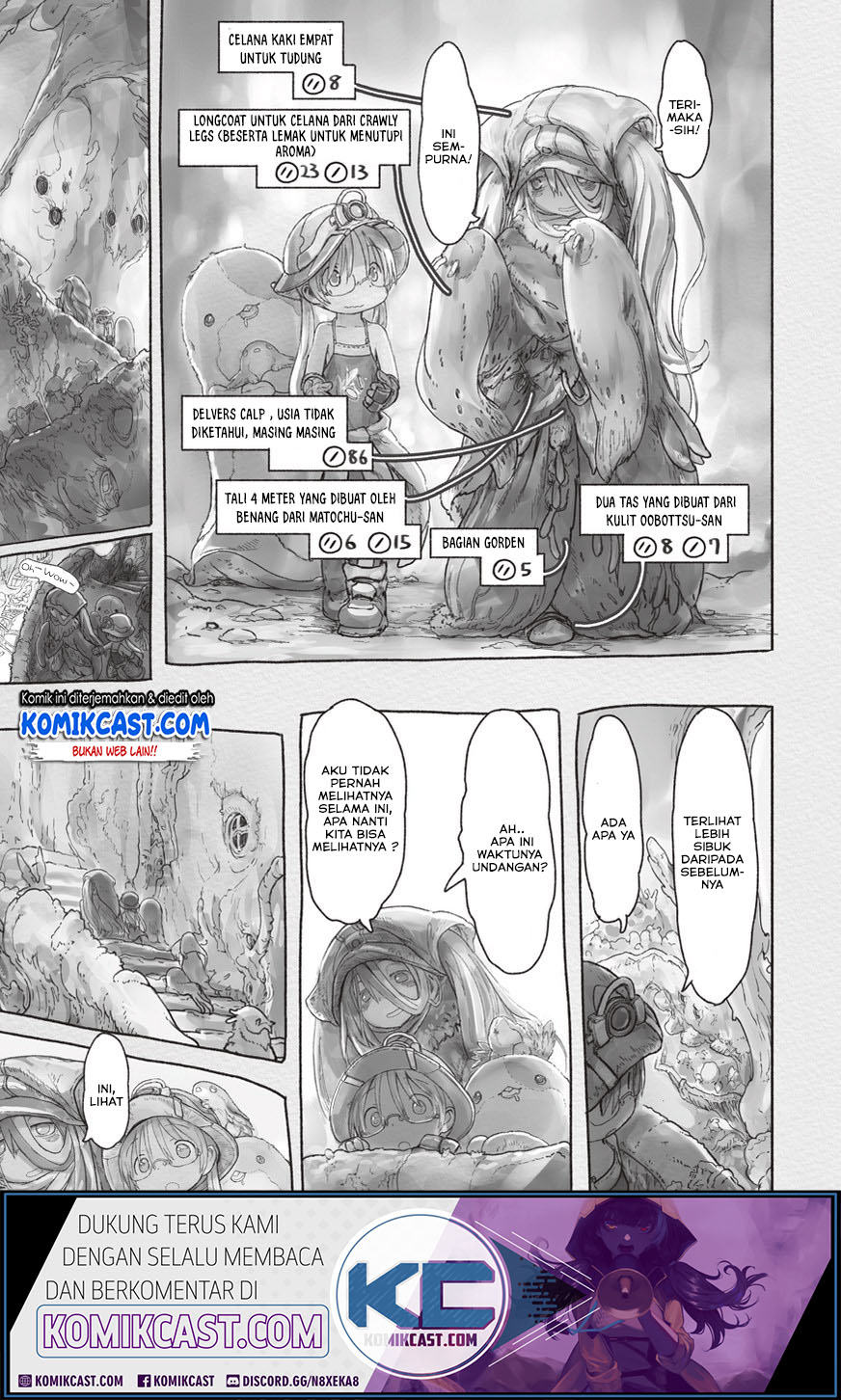 Made in Abyss chapter 45 halaman 12