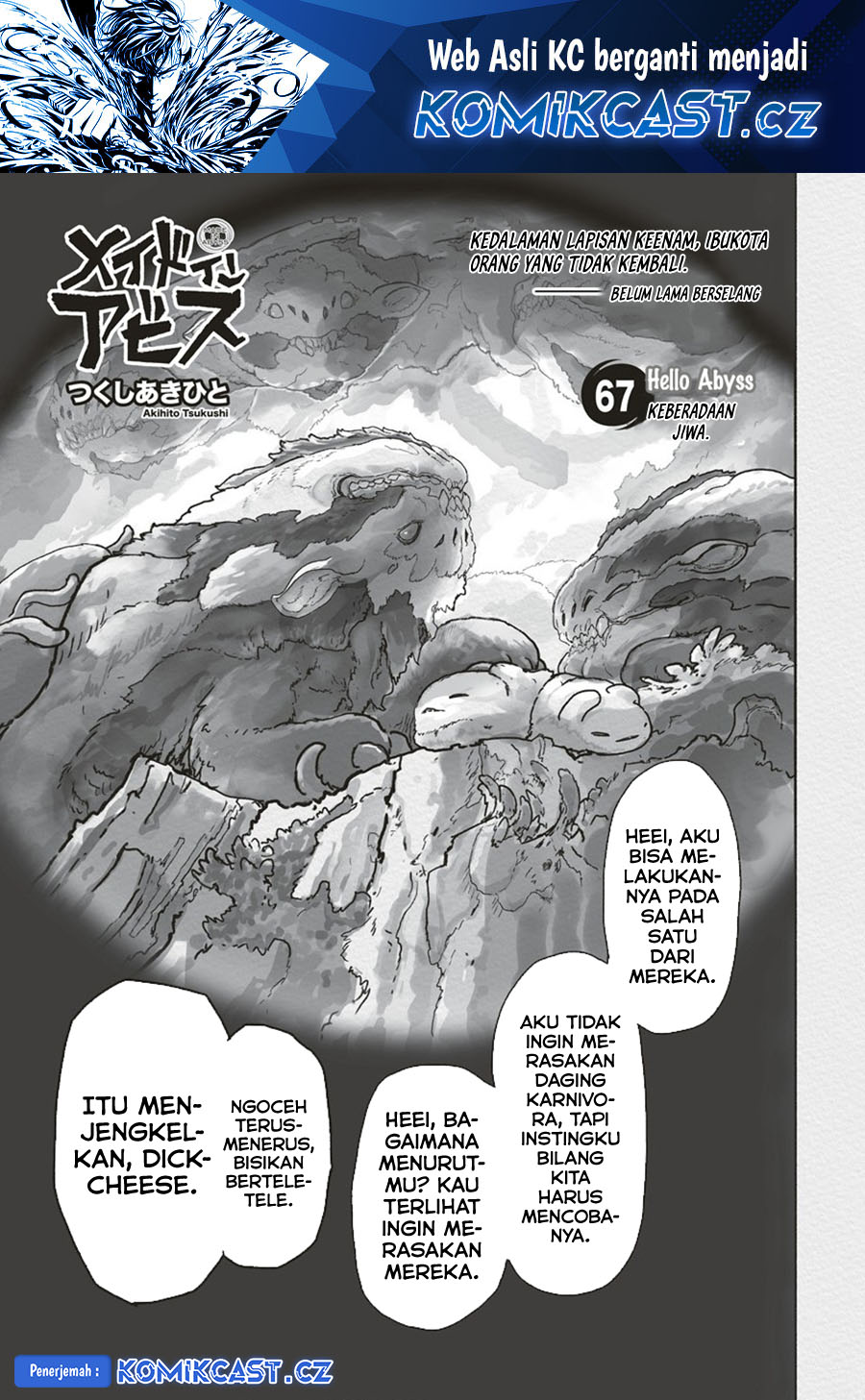 Made in Abyss chapter 67 halaman 2