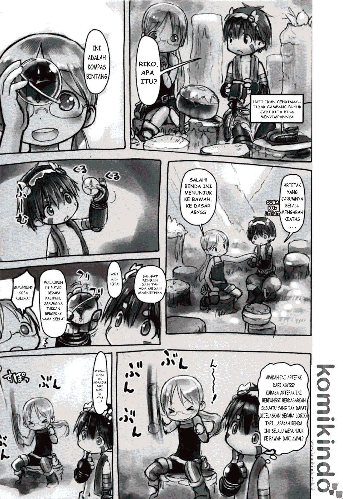 Made in Abyss Bab 9 halaman 8