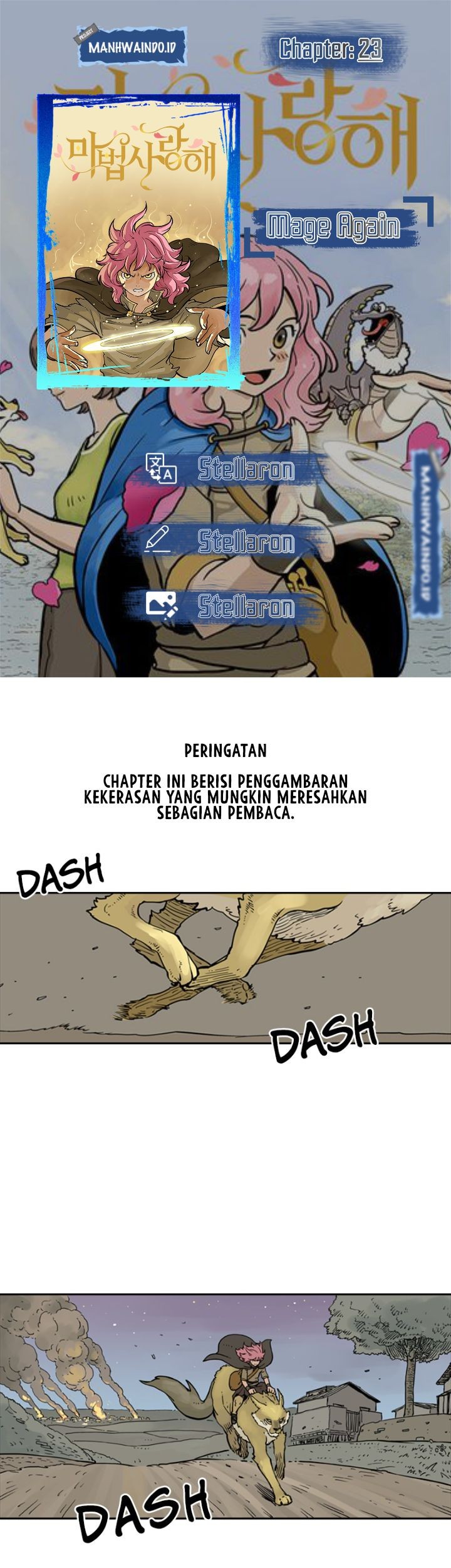Mage Again Bab 23 halaman 1