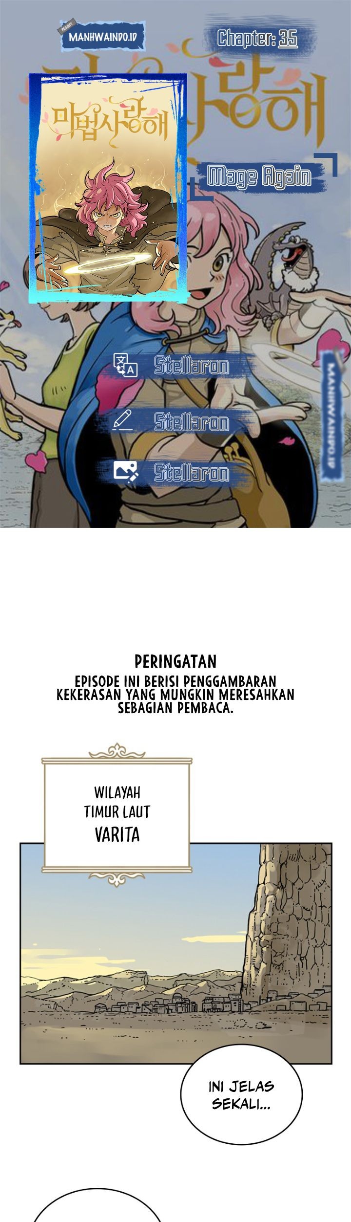 Mage Again chapter 35 halaman 1