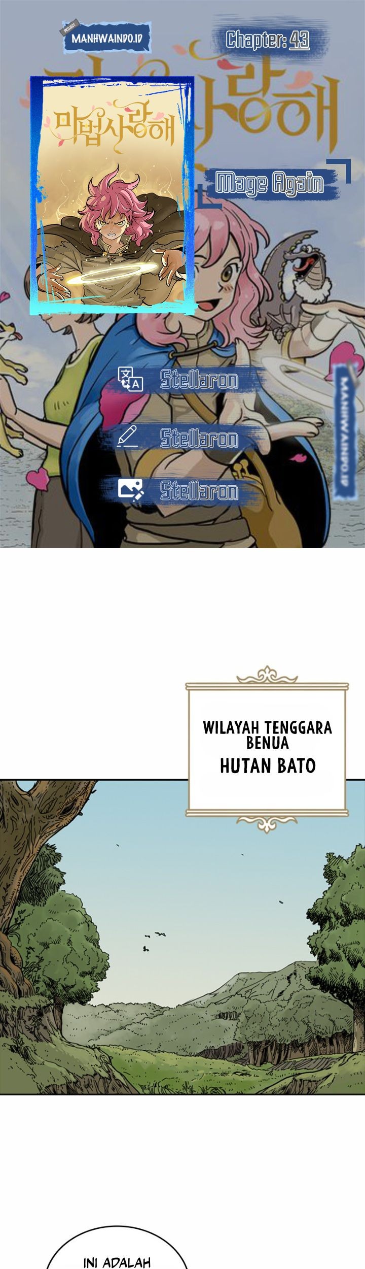 Mage Again Bab 43 halaman 1