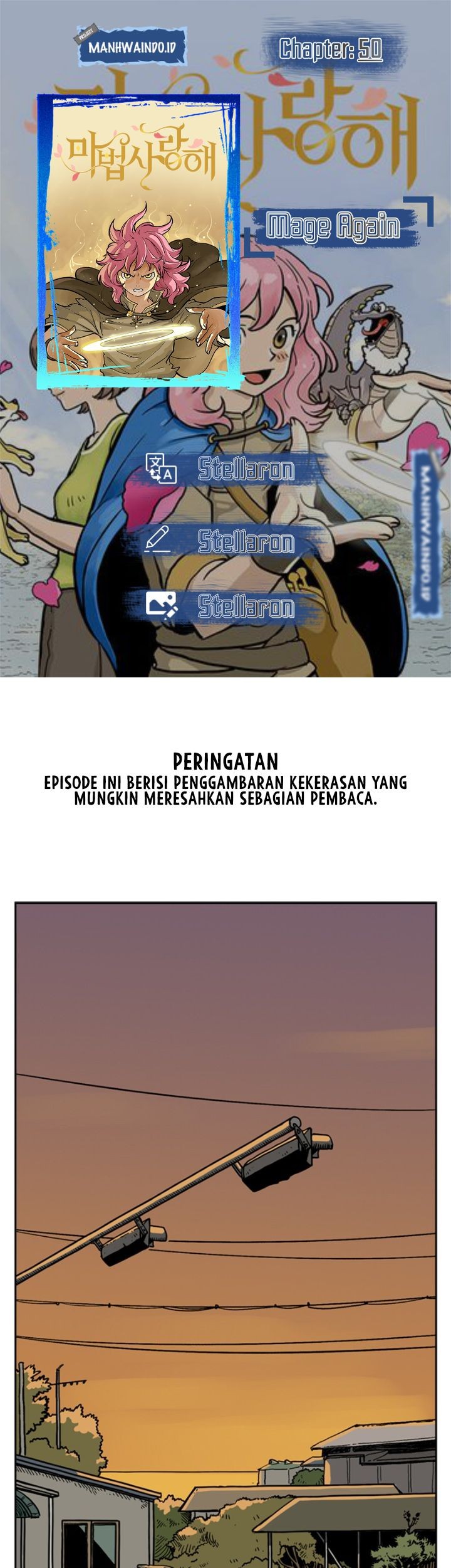 Mage Again Bab 50 halaman 1