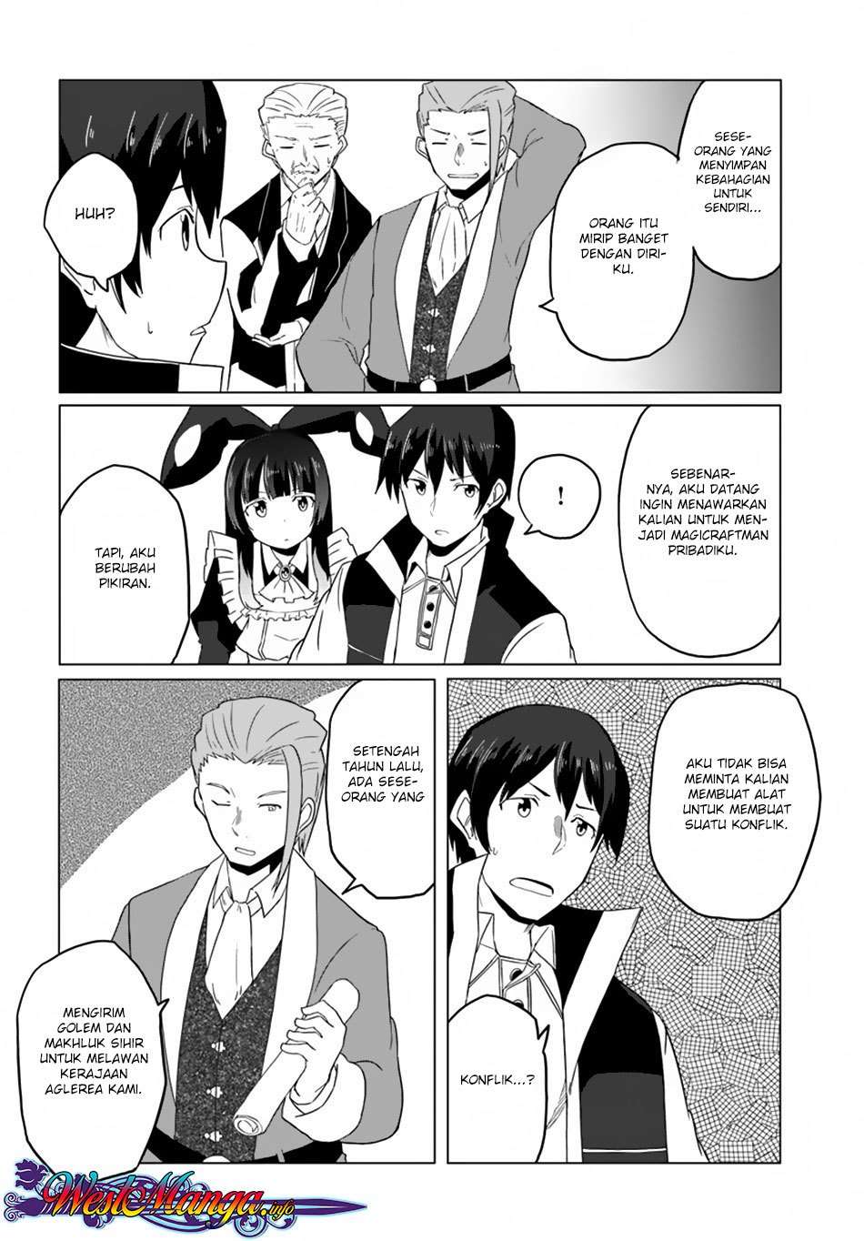 Magi Craft Meister chapter 16 halaman 16