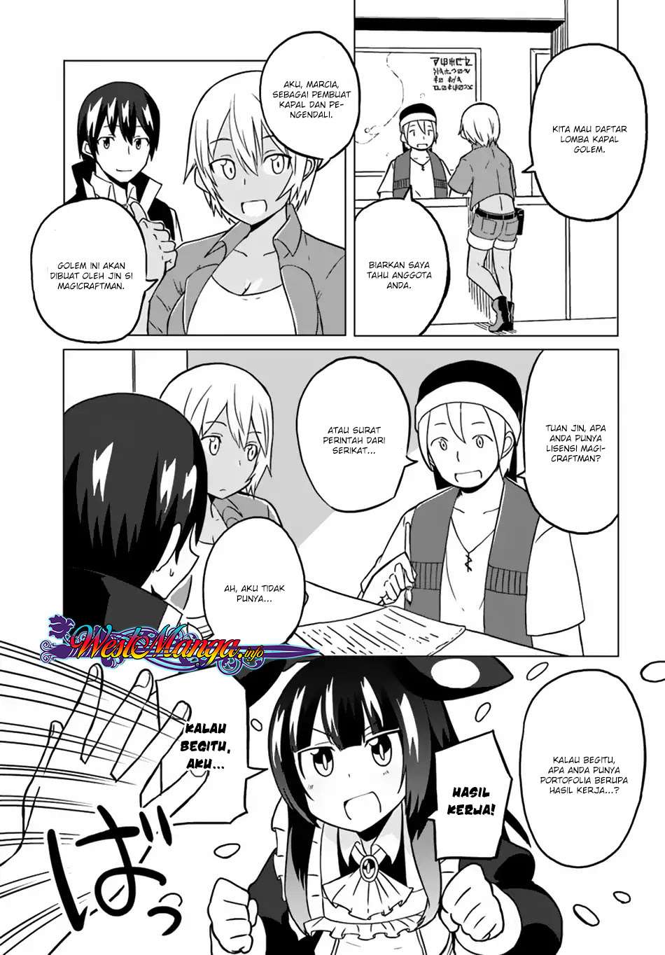 Magi Craft Meister chapter 20 halaman 26
