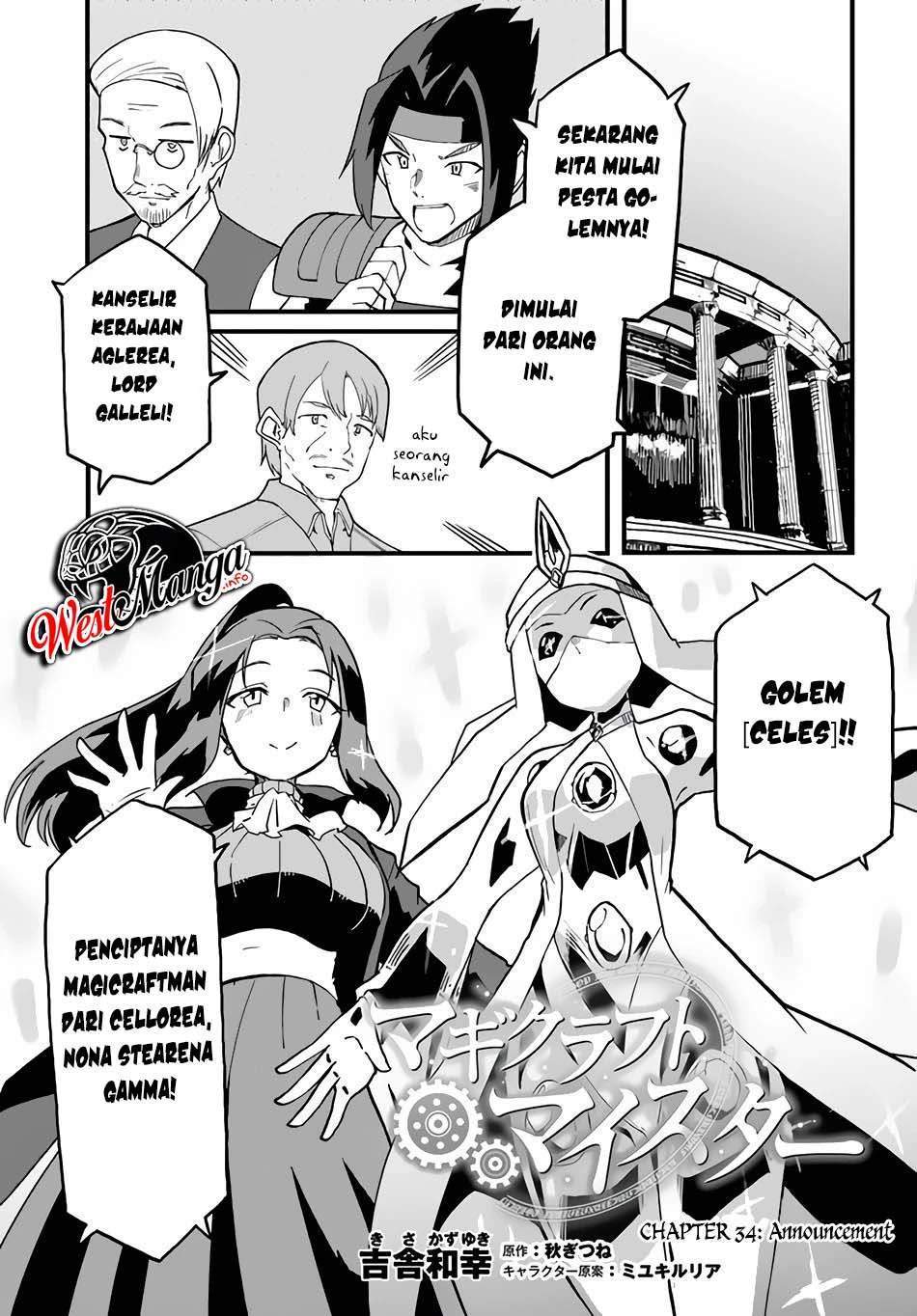 Magi Craft Meister chapter 34 halaman 4