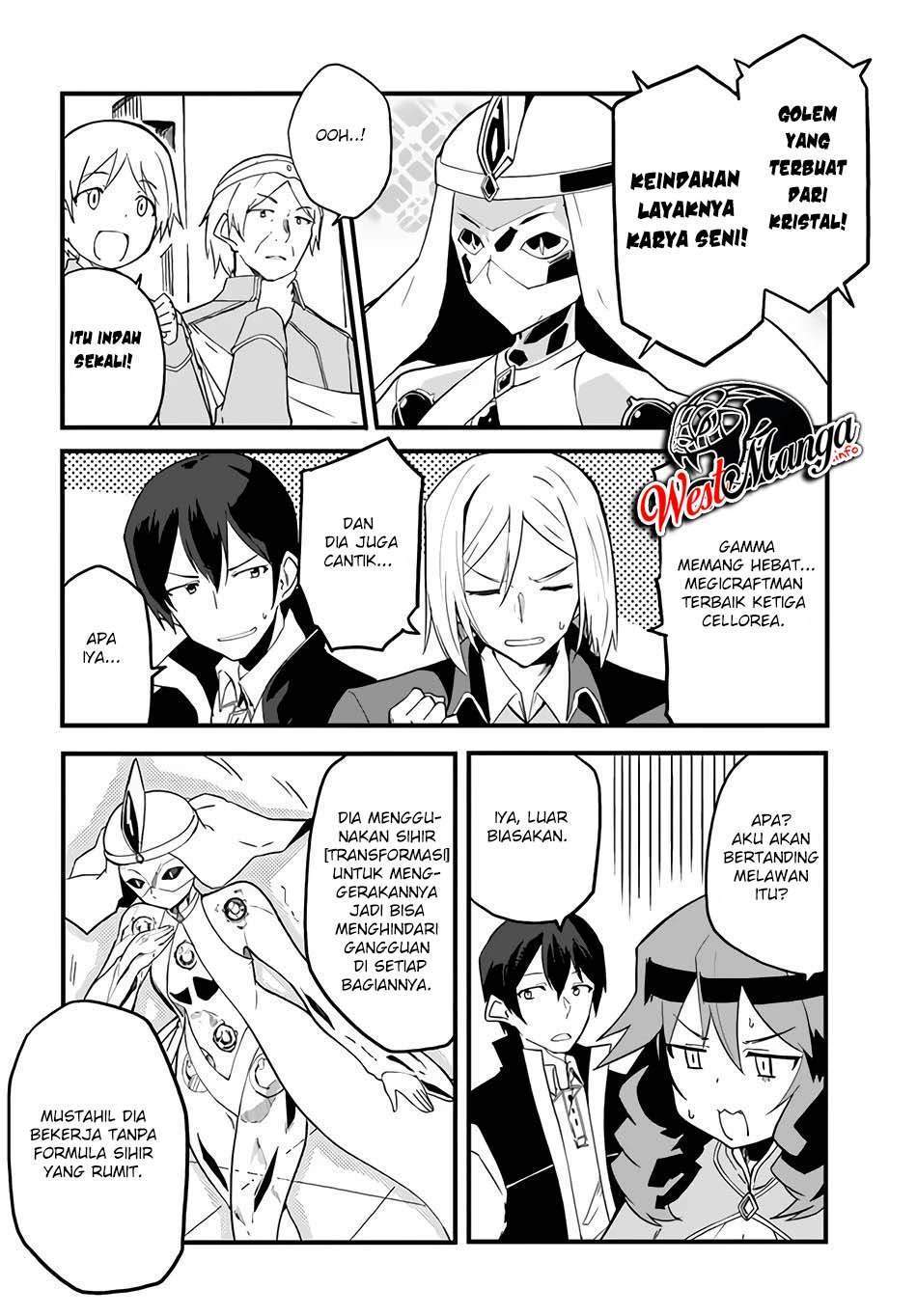 Magi Craft Meister chapter 34 halaman 5