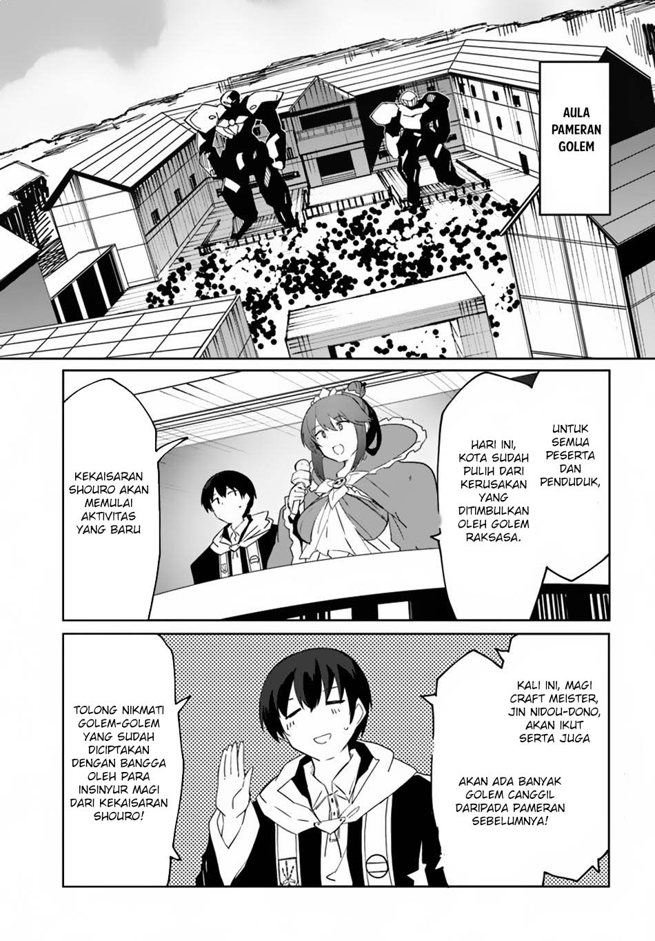 Magi Craft Meister chapter 64 halaman 11