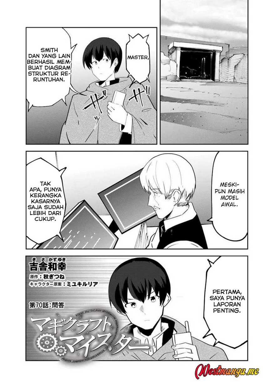 Magi Craft Meister chapter 70 halaman 2