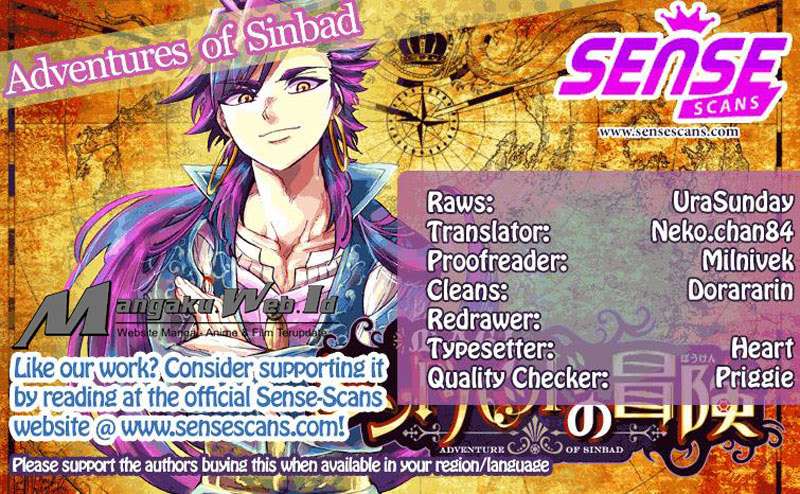 Magi – Sinbad no Bouken Bab 100 halaman 1