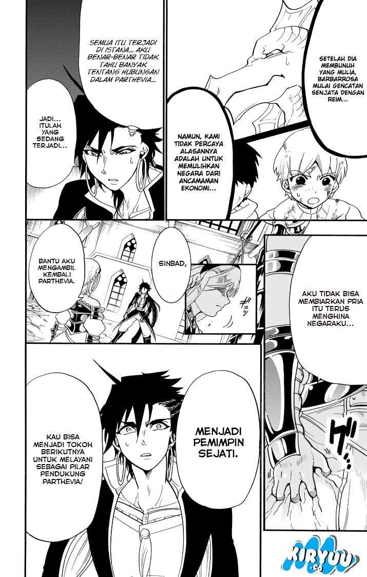 Magi – Sinbad no Bouken Bab 103 halaman 16