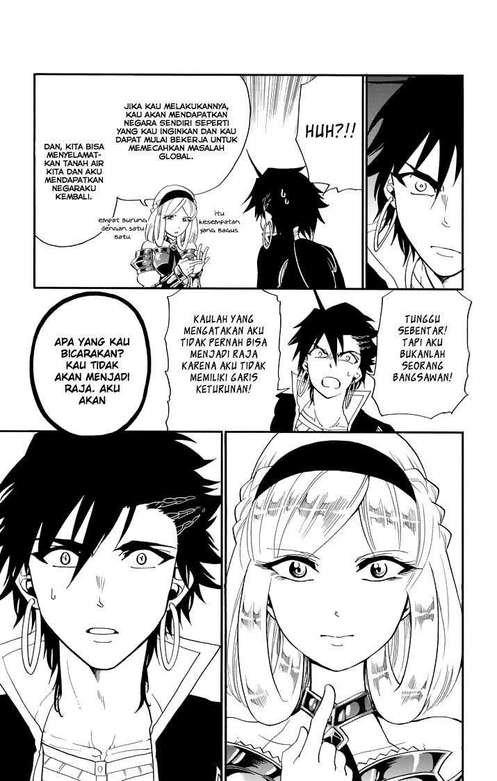 Magi – Sinbad no Bouken Bab 103 halaman 17