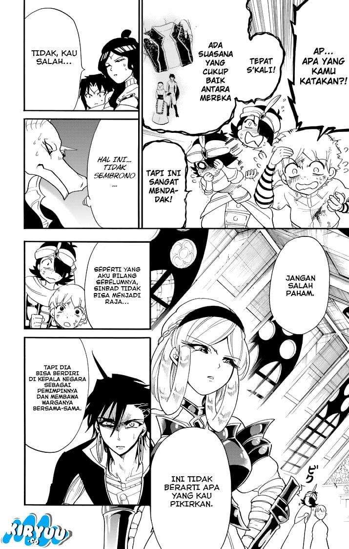 Magi – Sinbad no Bouken Bab 104 halaman 4