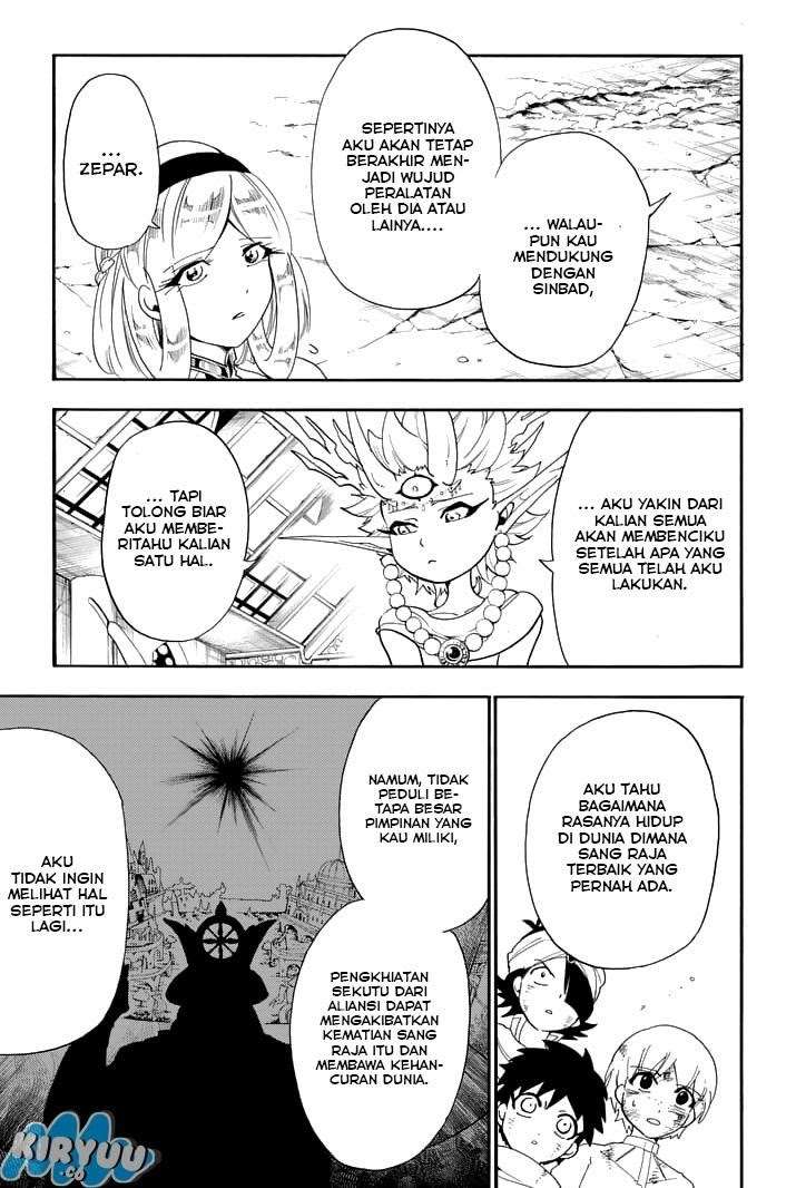 Magi – Sinbad no Bouken Bab 104 halaman 13