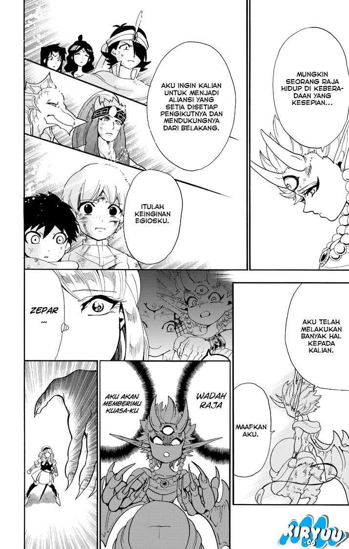 Magi – Sinbad no Bouken Bab 104 halaman 14