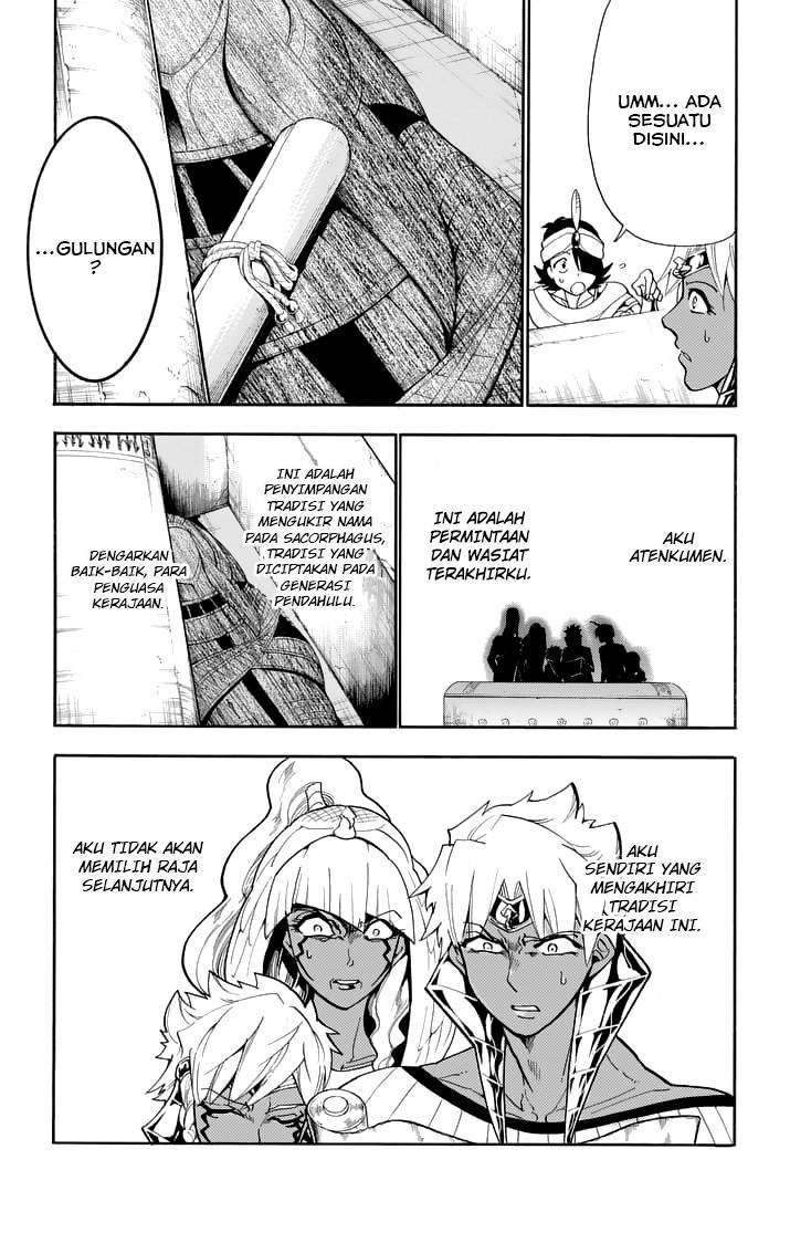 Magi – Sinbad no Bouken Bab 107 halaman 17