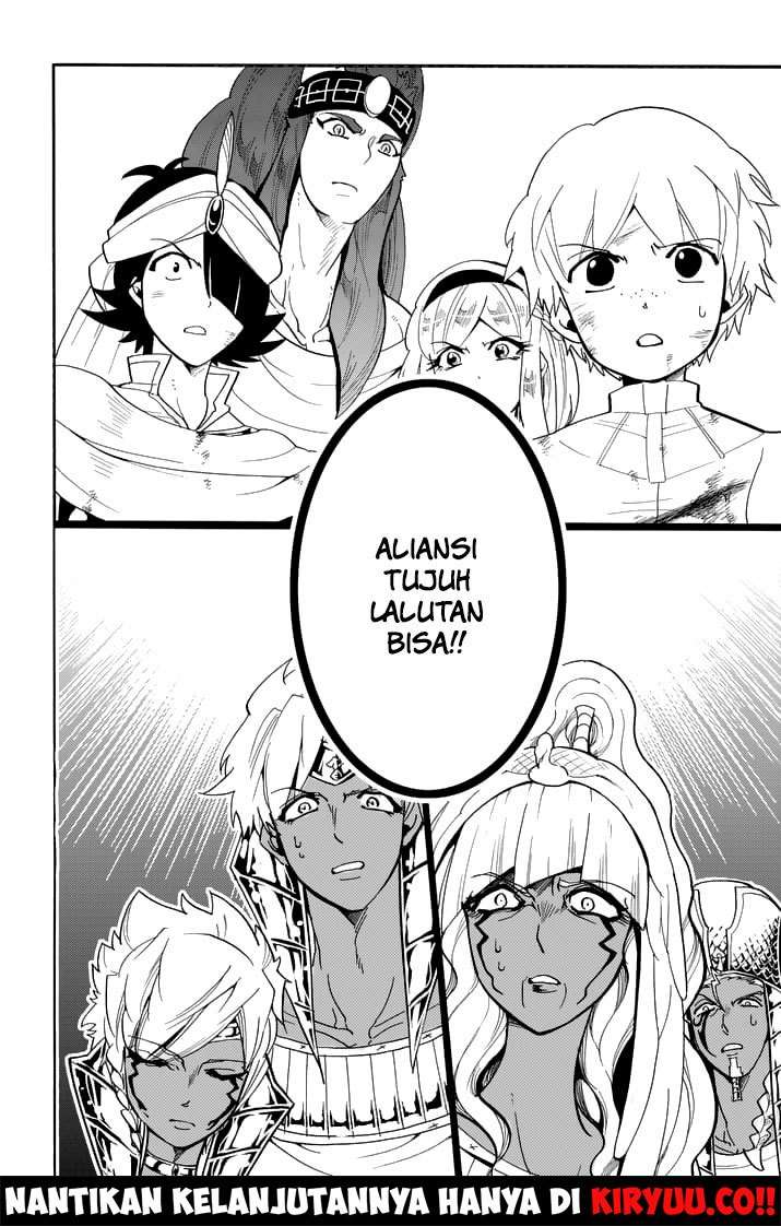 Magi – Sinbad no Bouken Bab 108 halaman 15