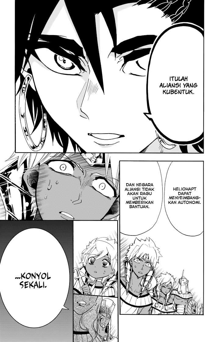 Magi – Sinbad no Bouken Bab 109 halaman 15