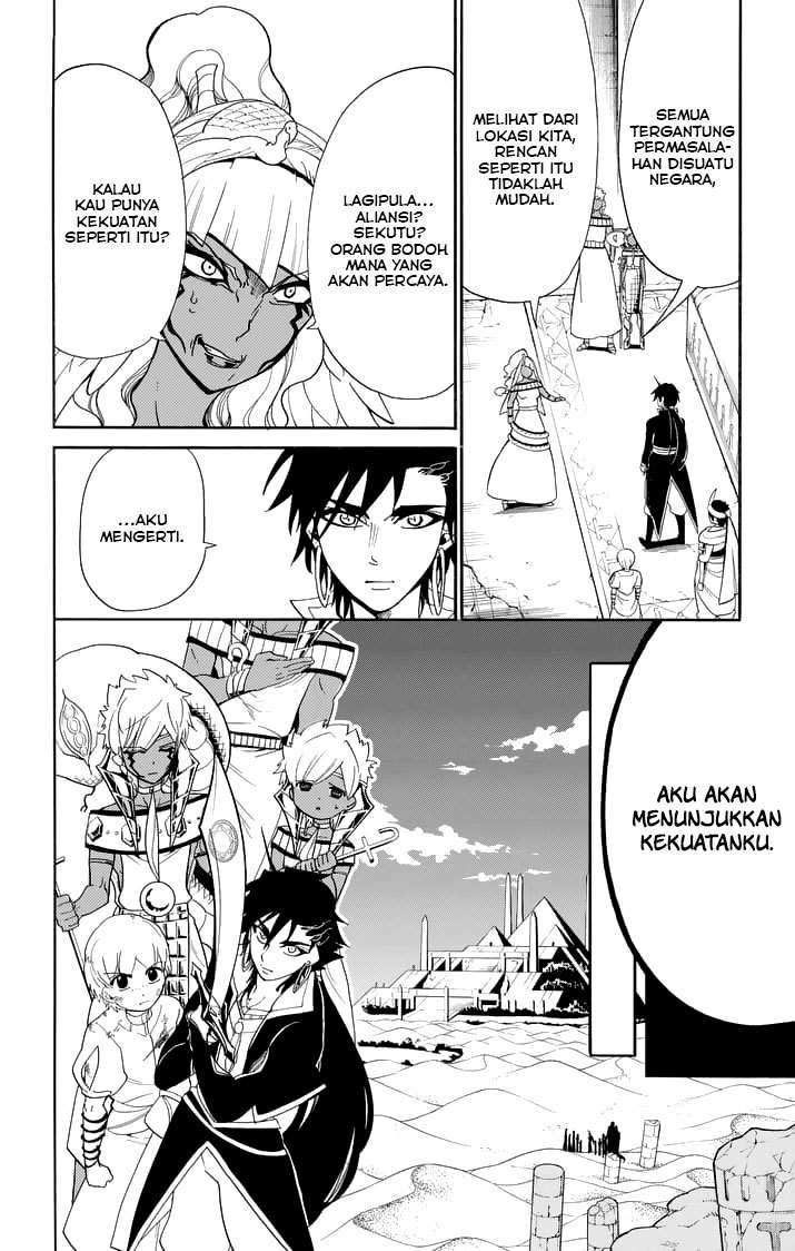 Magi – Sinbad no Bouken Bab 109 halaman 16