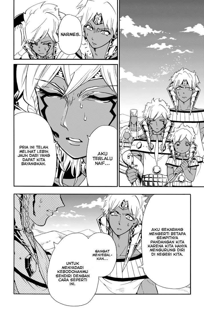 Magi – Sinbad no Bouken Bab 110 halaman 13