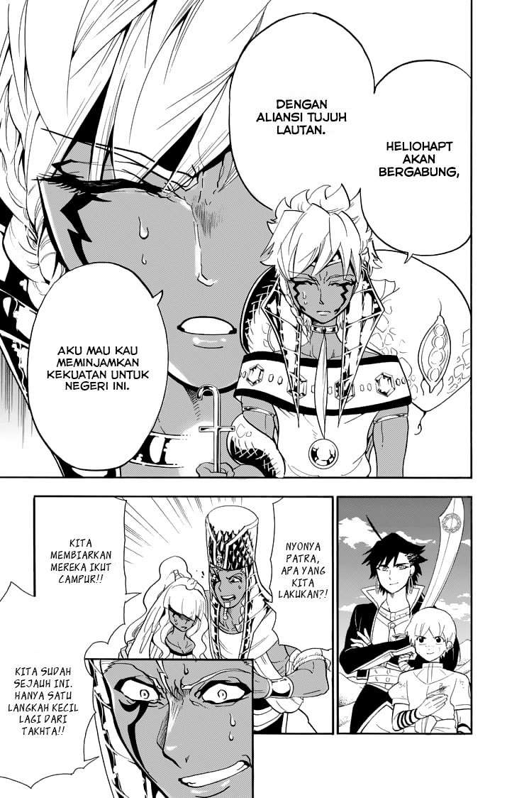 Magi – Sinbad no Bouken Bab 110 halaman 14
