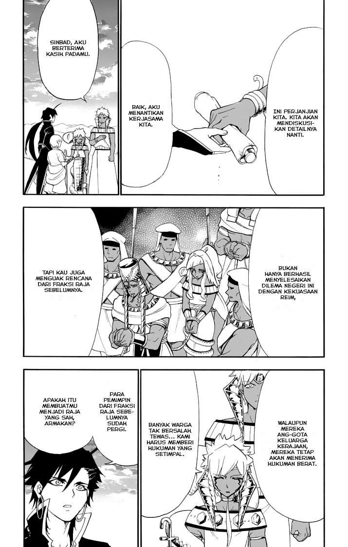 Magi – Sinbad no Bouken Bab 110 halaman 16