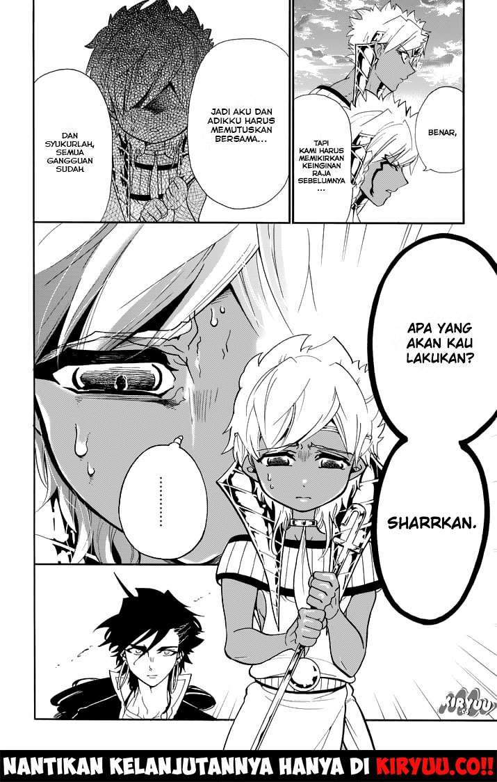 Magi – Sinbad no Bouken Bab 110 halaman 17