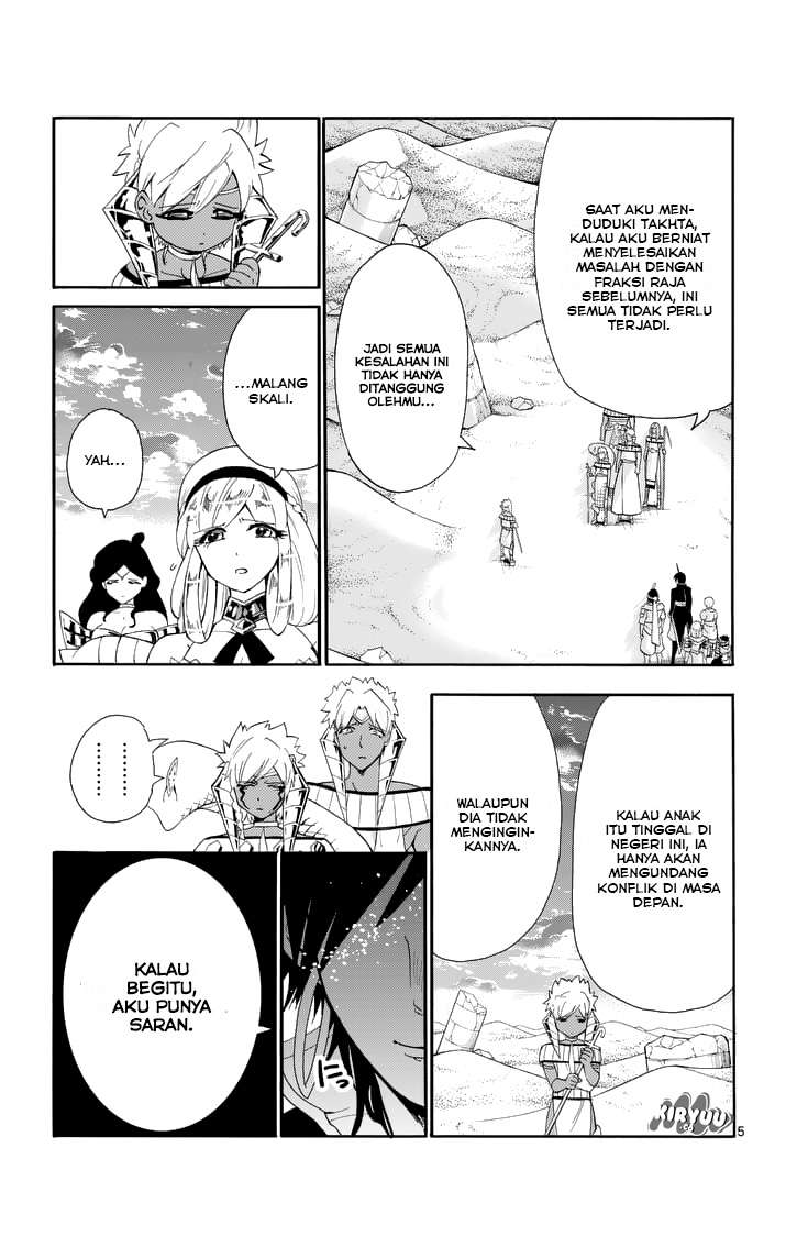 Magi – Sinbad no Bouken Bab 111 halaman 15