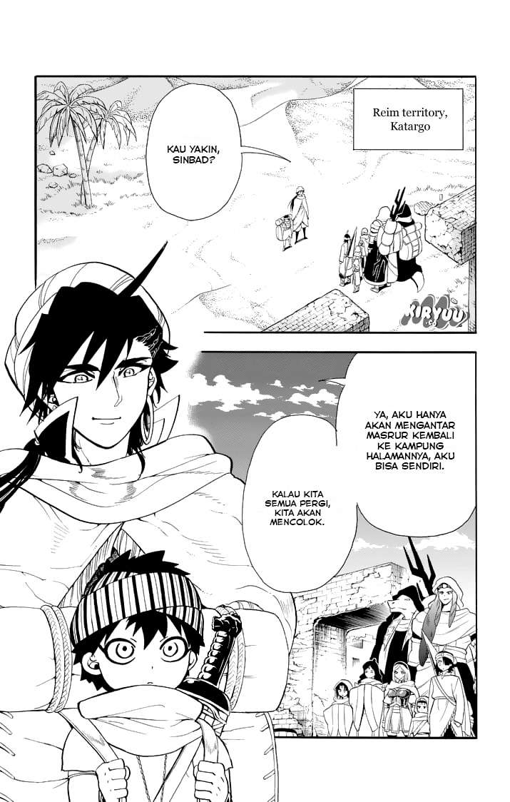 Magi – Sinbad no Bouken Bab 112 halaman 3