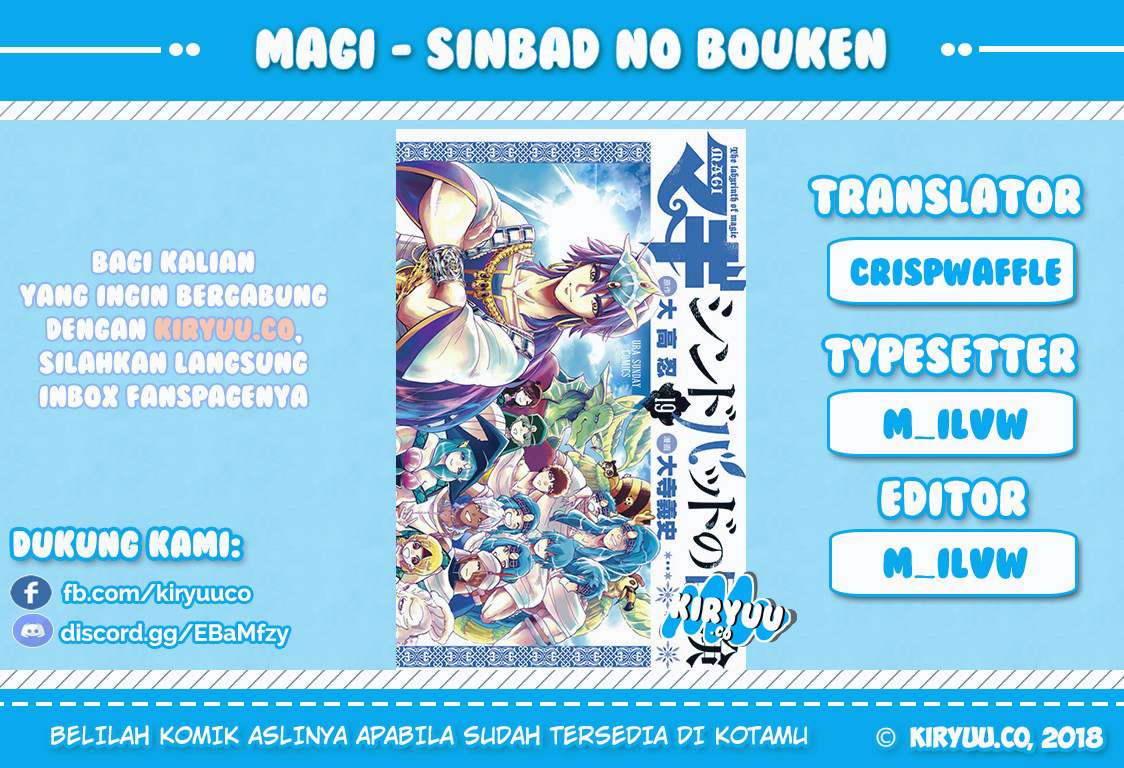 Magi – Sinbad no Bouken Bab 113 halaman 2