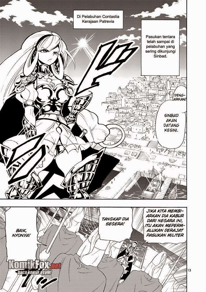 Magi – Sinbad no Bouken Bab 12 halaman 13