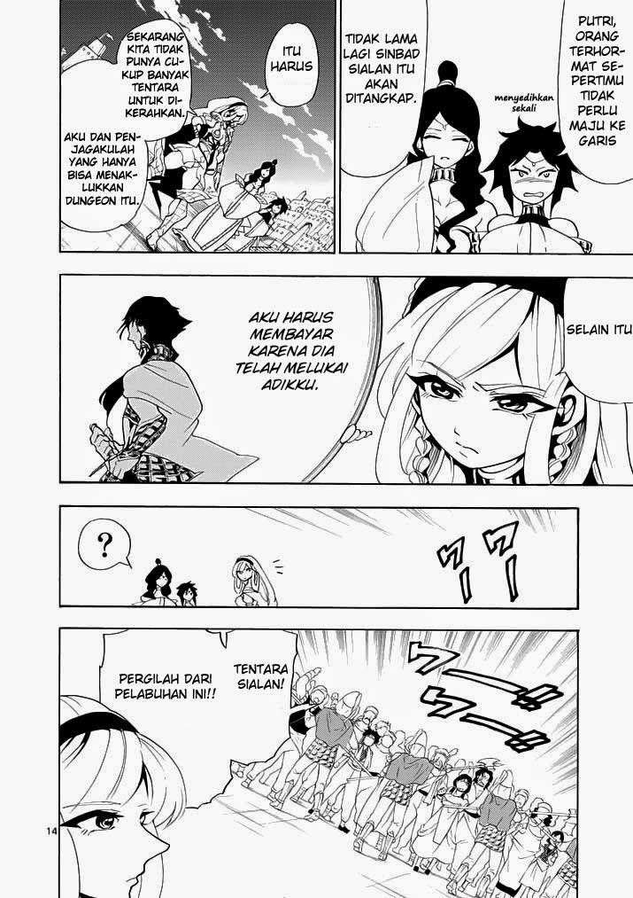 Magi – Sinbad no Bouken Bab 12 halaman 14