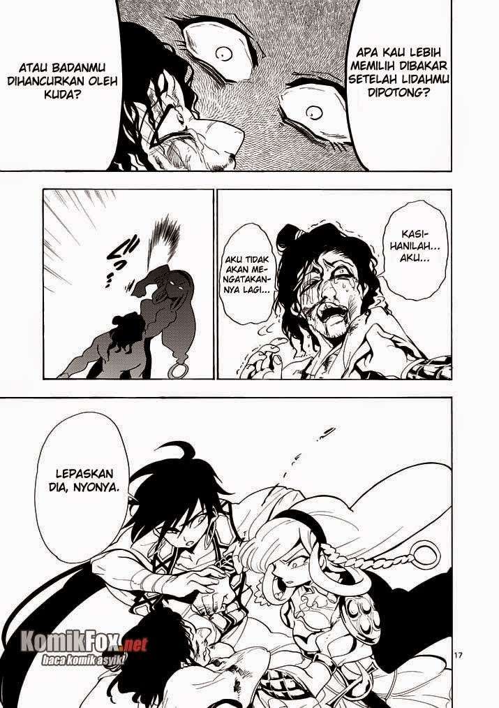 Magi – Sinbad no Bouken Bab 12 halaman 17