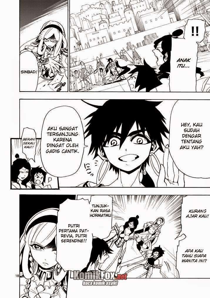 Magi – Sinbad no Bouken Bab 12 halaman 18