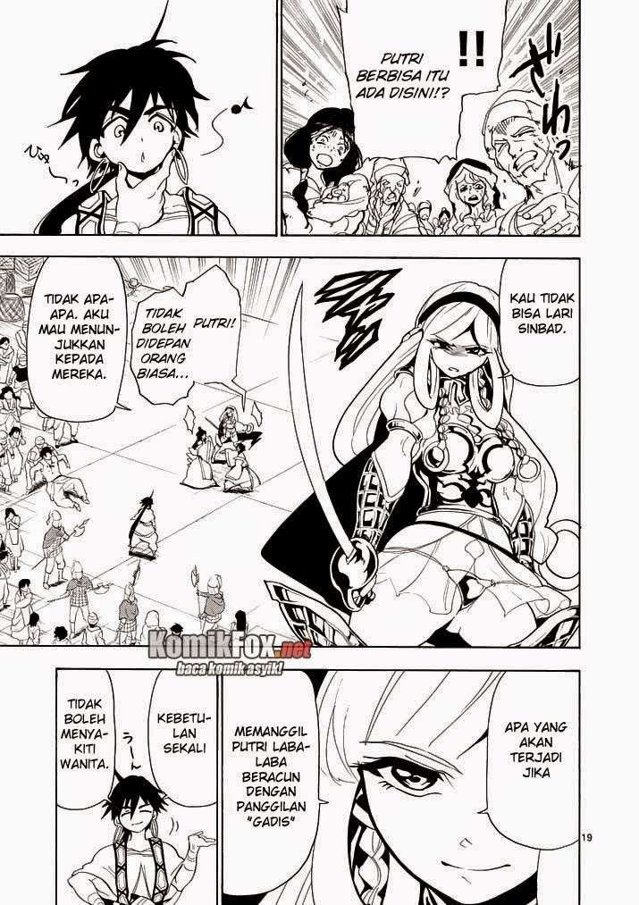 Magi – Sinbad no Bouken Bab 12 halaman 19