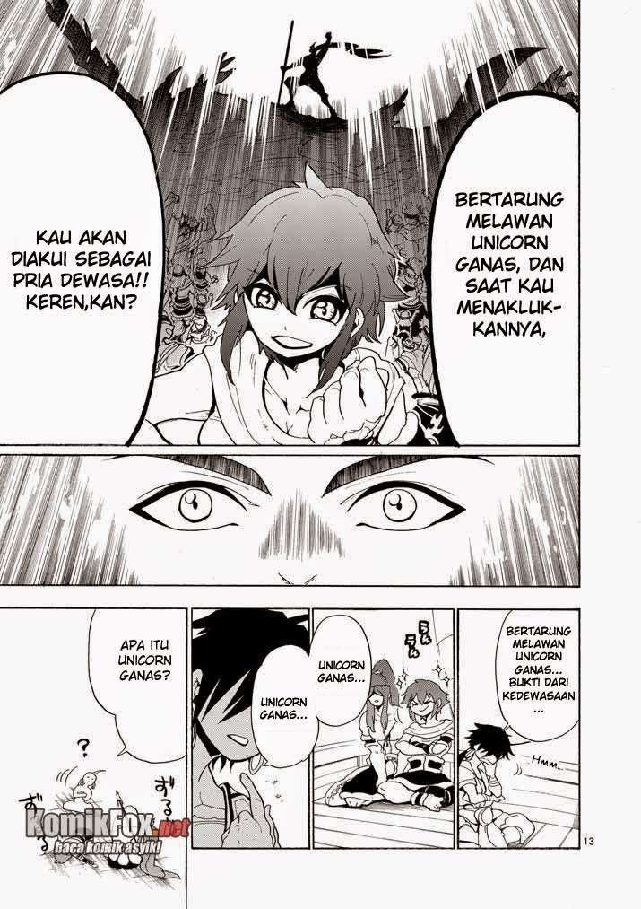 Magi – Sinbad no Bouken Bab 13 halaman 14