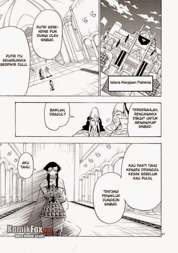 Magi – Sinbad no Bouken Bab 13 halaman 21