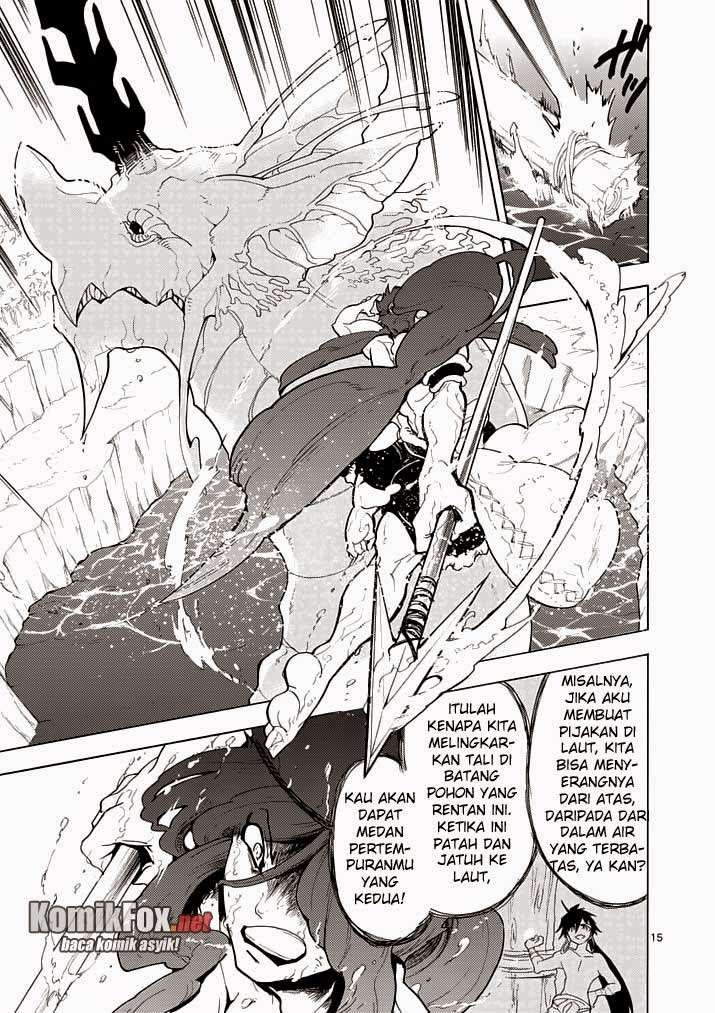 Magi – Sinbad no Bouken Bab 14 halaman 15