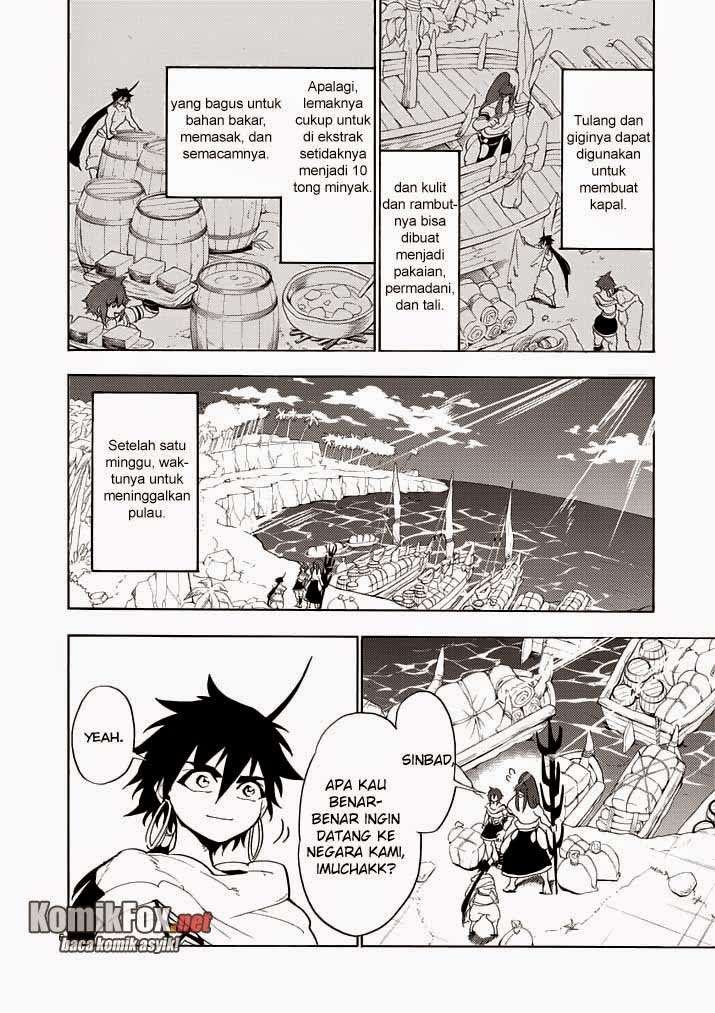 Magi – Sinbad no Bouken Bab 15 halaman 6