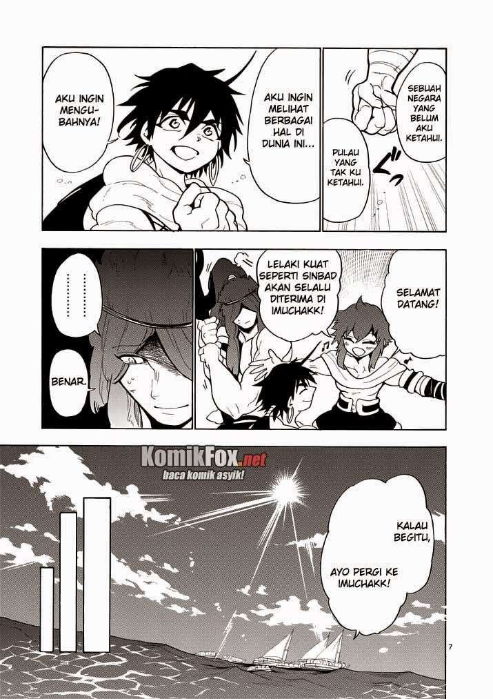 Magi – Sinbad no Bouken Bab 15 halaman 7