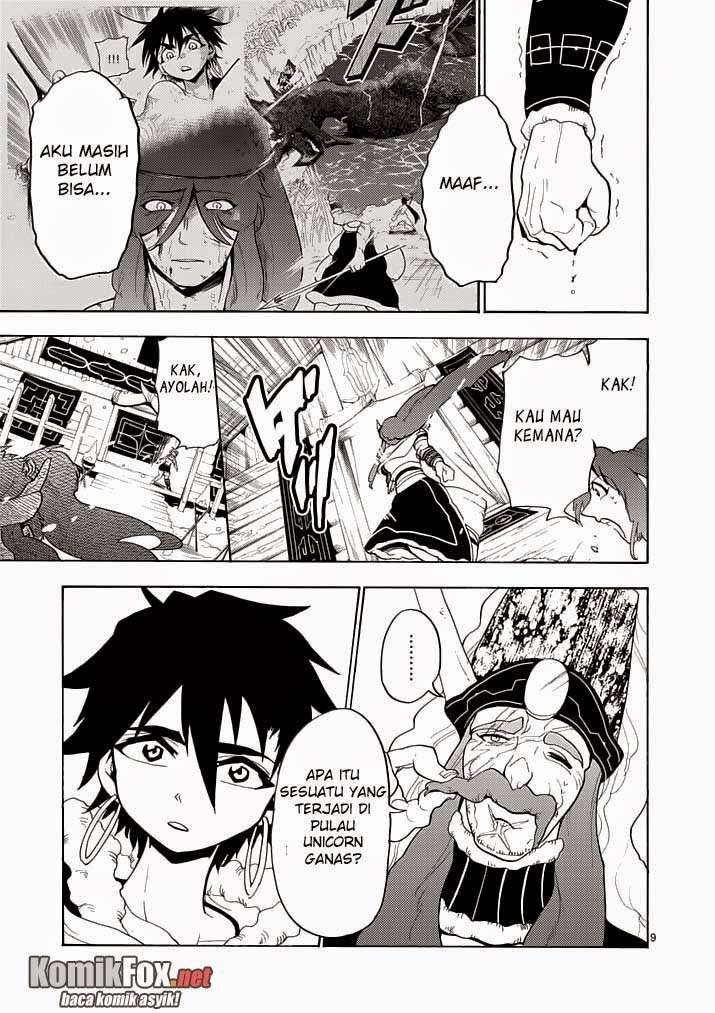 Magi – Sinbad no Bouken Bab 16 halaman 9