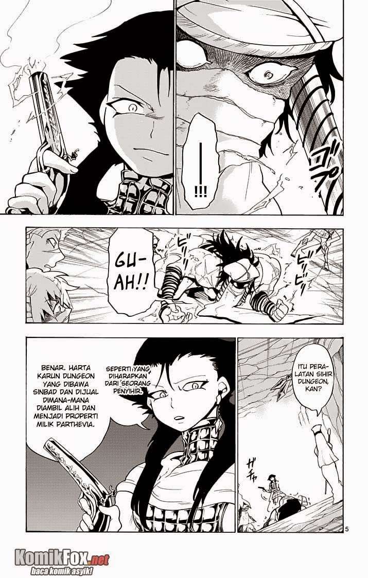 Magi – Sinbad no Bouken Bab 19 halaman 5