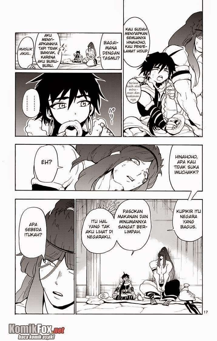 Magi – Sinbad no Bouken Bab 19 halaman 17